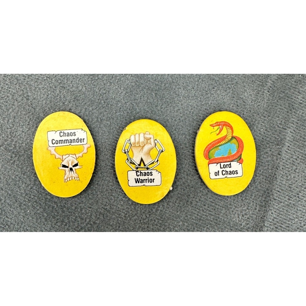Space Crusade Board Game Replacement Parts Alien Rank Token Set Pieces